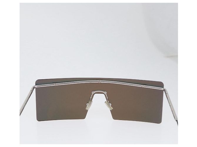 Gafas de sol HARDIOR Christian Dior metal Naranja Negro Auth BA11301 - vista 2