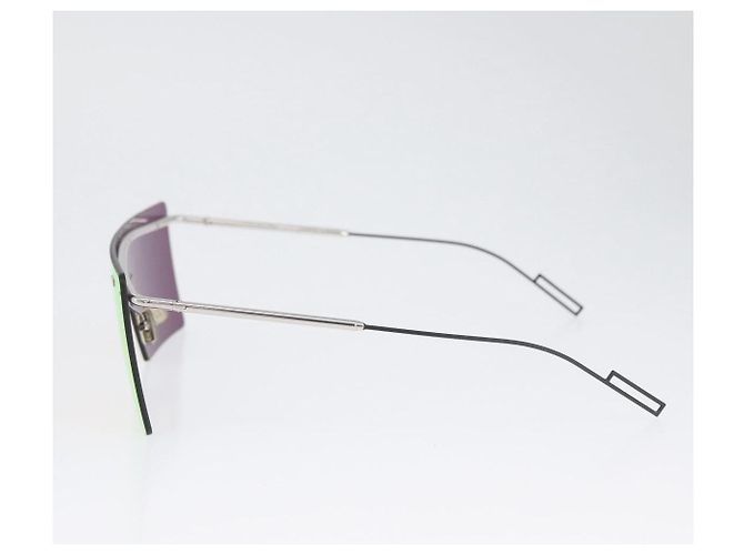 Gafas de sol HARDIOR Christian Dior metal Naranja Negro Auth BA11301 - vista 6