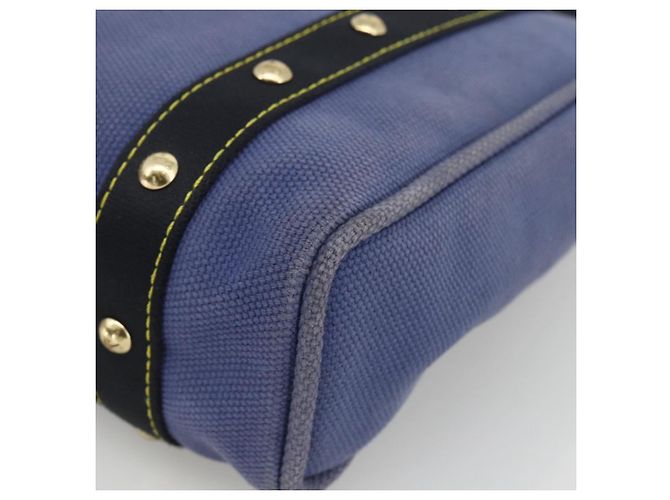 LOUIS VUITTON Antigua Cabas MM Borsa Tote Blu M40087 LV Auth ka3019 - vista 14