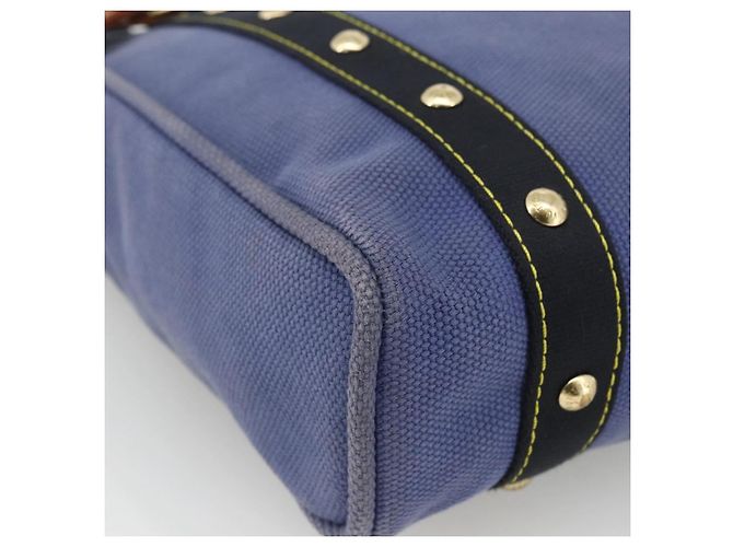 LOUIS VUITTON Antigua Cabas MM Borsa Tote Blu M40087 LV Auth ka3019 - vista 15