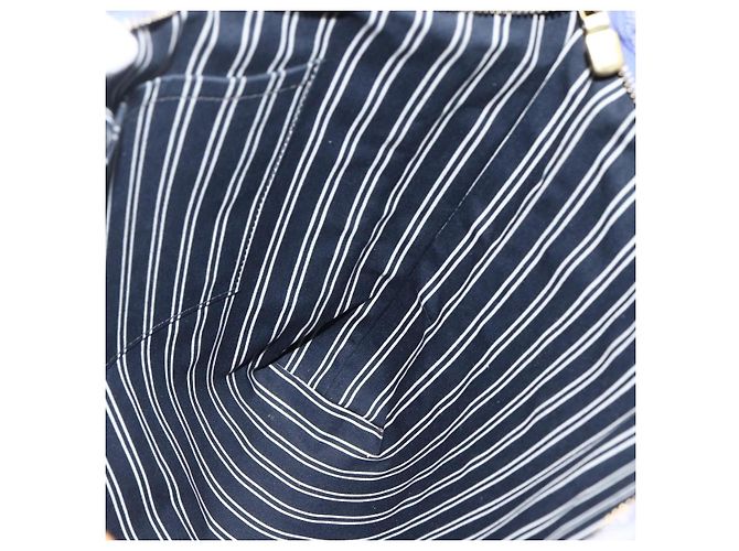 LOUIS VUITTON Antigua Cabas MM Borsa Tote Blu M40087 LV Auth ka3019 - vista 19