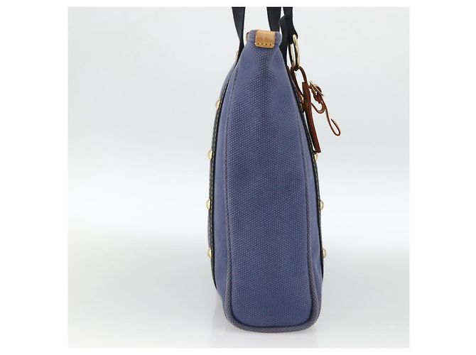 LOUIS VUITTON Antigua Cabas MM Borsa Tote Blu M40087 LV Auth ka3019 - vista 3