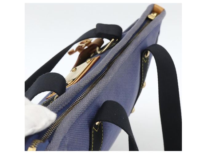 LOUIS VUITTON Antigua Cabas MM Borsa Tote Blu M40087 LV Auth ka3019 - vista 6