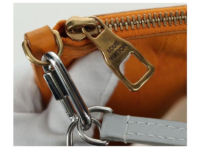 LOUIS VUITTON Borsa Messenger Piatta Monogram Gialla M44640 Auth 173381SAM Giallo Monogramma - vista 10