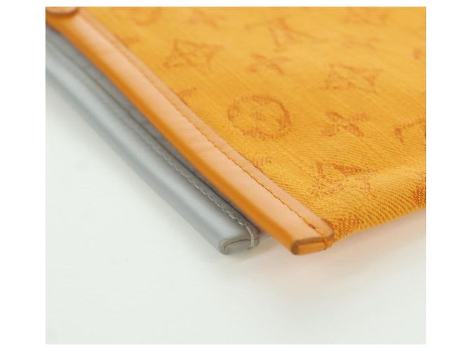 LOUIS VUITTON Borsa Messenger Piatta Monogram Gialla M44640 Auth 173381SAM Giallo Monogramma - vista 17