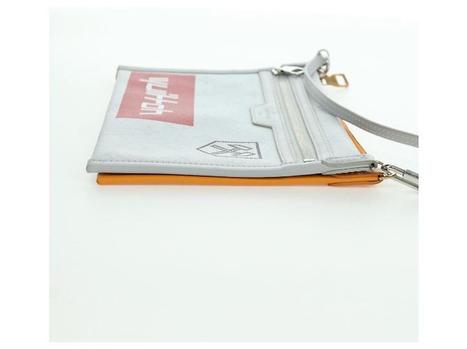 LOUIS VUITTON Borsa Messenger Piatta Monogram Gialla M44640 Auth 173381SAM Giallo Monogramma - vista 4