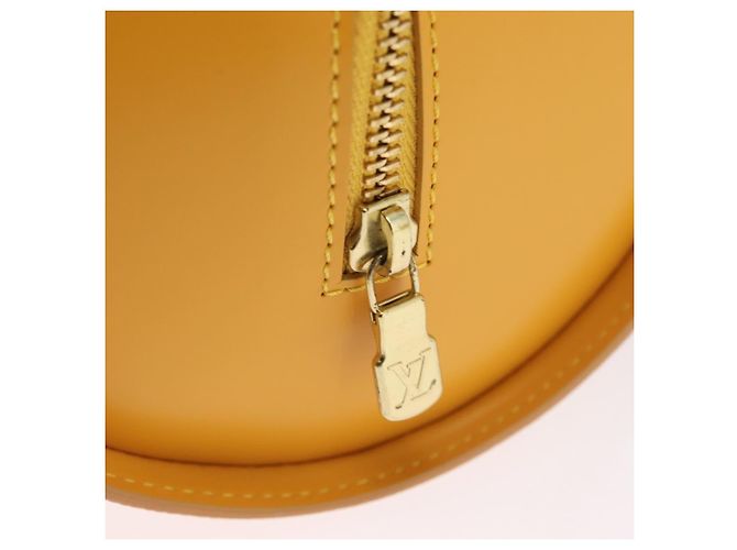 LOUIS VUITTON Borsa a Mano Epi Soufflot Gialla M52229 LV Auth LNZ959V Giallo - vista 17