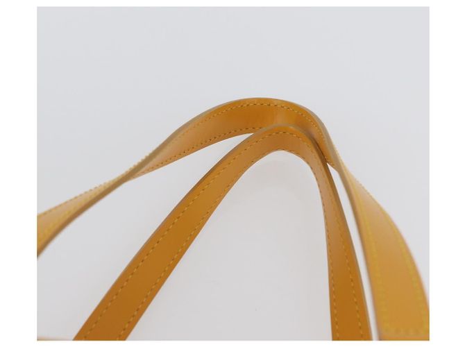 LOUIS VUITTON Borsa a Mano Epi Soufflot Gialla M52229 LV Auth LNZ959V Giallo - vista 8