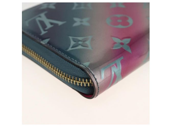 LANGER ZIPPY-GELDBEUTEL VERNIS LOUIS VUITTON Multicolor M90520 LV Auth ARZ549M Mehrfarben - Ansicht 16