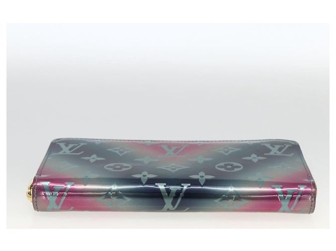 LANGER ZIPPY-GELDBEUTEL VERNIS LOUIS VUITTON Multicolor M90520 LV Auth ARZ549M Mehrfarben - Ansicht 6