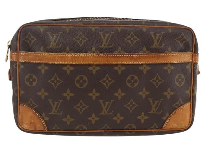 LOUIS VUITTON Clutch Compiegne 28 M51845 LV Auth BA11183 Monogramma - vista 13