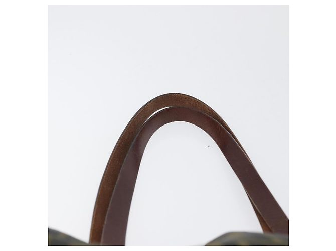 FENDI Zucca Canvas Handtasche Schwarz Braun Auth 173796 - Ansicht 14