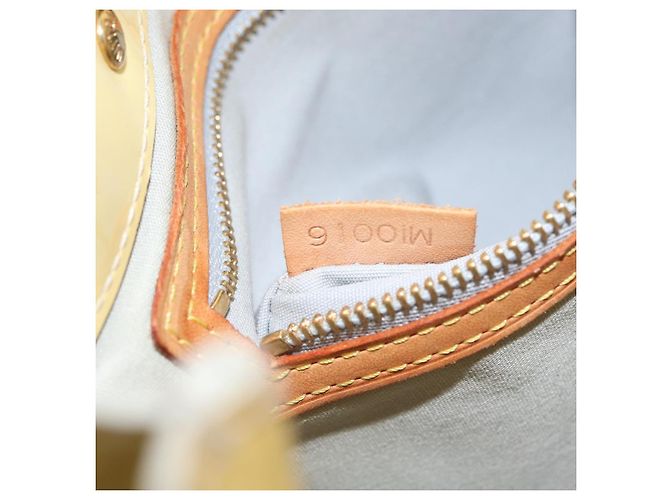 LOUIS VUITTON Monogram Vernis Reade PM Borsa a Mano Perle M91336 LV Auth BA10949 - vista 12