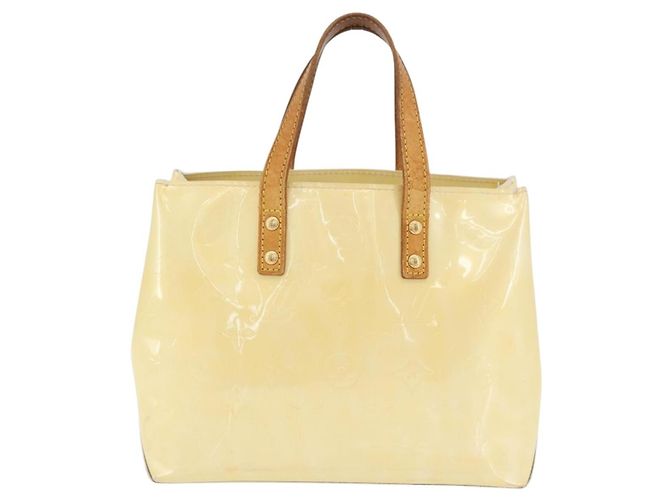 LOUIS VUITTON Monogram Vernis Reade PM Borsa a Mano Perle M91336 LV Auth BA10949 - vista 2