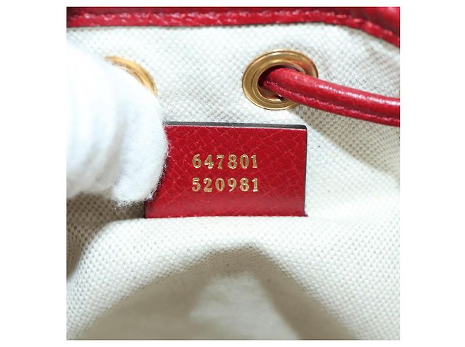 Borsa Fujiko-Pro in PVC Beige Oro Micro GG Supreme GUCCI 647801 Auth LNZ989SAM D'oro - vista 11