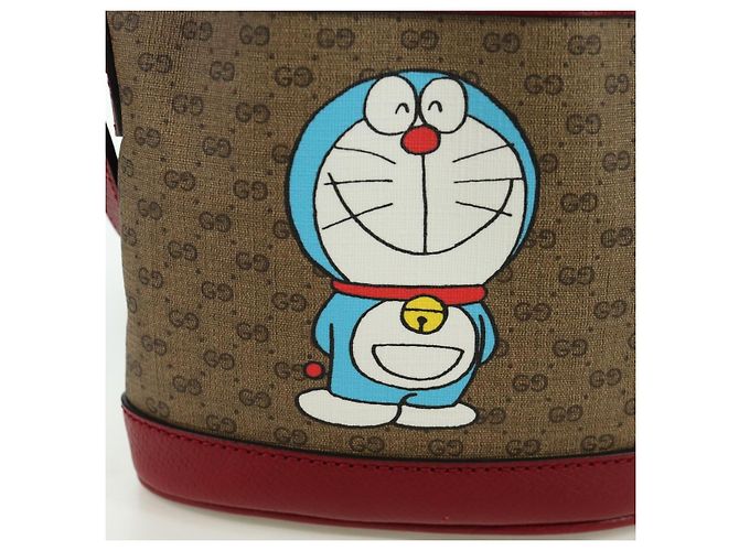 Borsa Fujiko-Pro in PVC Beige Oro Micro GG Supreme GUCCI 647801 Auth LNZ989SAM D'oro - vista 2