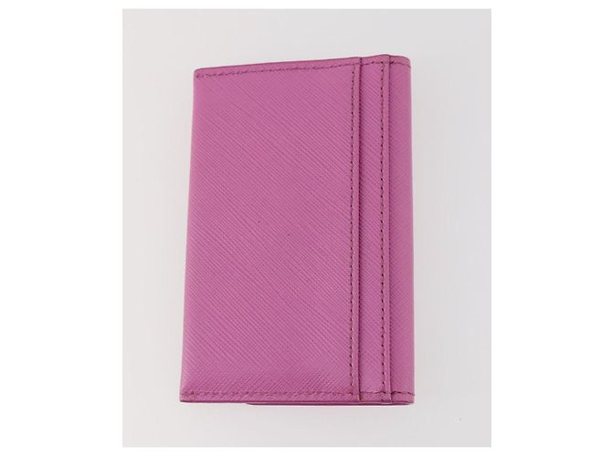 Salvatore Ferragamo Valla Gancini Pelle 5 Set Rosa Marrone Giallo Auth LNZ180 - vista 8