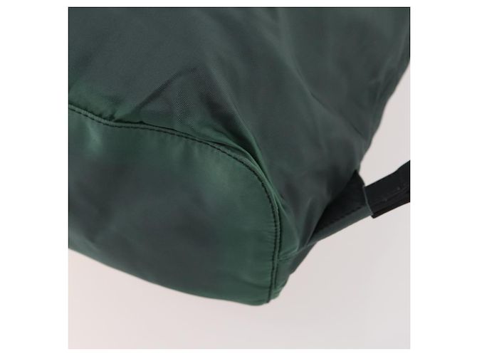 PRADA Rucksack aus Nylon grün silber authentisch fm5140 - Ansicht 18
