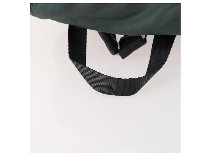 PRADA Rucksack aus Nylon grün silber authentisch fm5140 - Ansicht 7