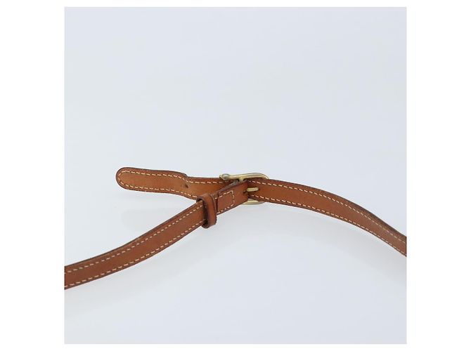 Céline Borsa a Spalla in Tela Macadam CELINE PVC Beige Oro Auth LNZ569 D'oro - vista 8