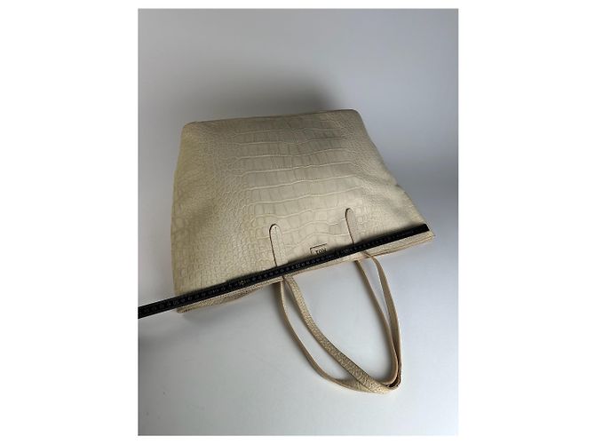 Vintage Emilio Pucci Krokodil-Prägung Leder Tote Bag - Ansicht 11