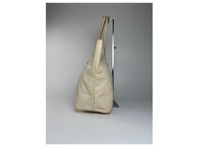 Vintage Emilio Pucci Krokodil-Prägung Leder Tote Bag - Ansicht 7