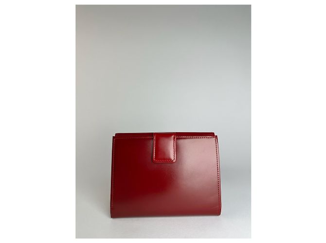 Vintage Givenchy Patent Leather Wallet Red - view 2
