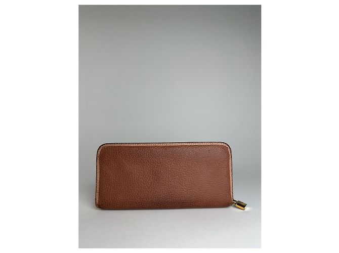 Vintage Loewe Madrid Leather Wallet Brown - view 2