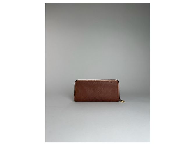 Vintage Loewe Madrid Leather Wallet Brown - view 9