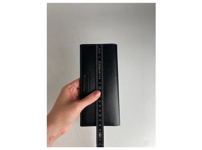 Vintage Givenchy Leather ID Holder Black - view 8