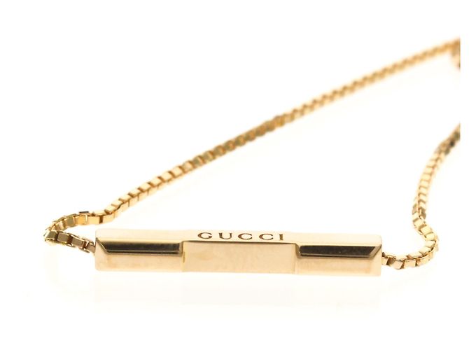 Collana Gucci Link to Love in Oro Rosa D'oro - vista 4