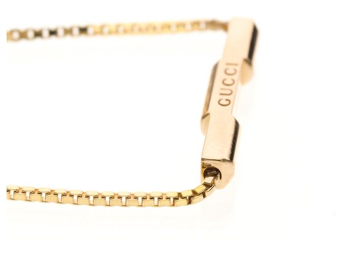 Collana Gucci Link to Love in Oro Rosa D'oro - vista 5
