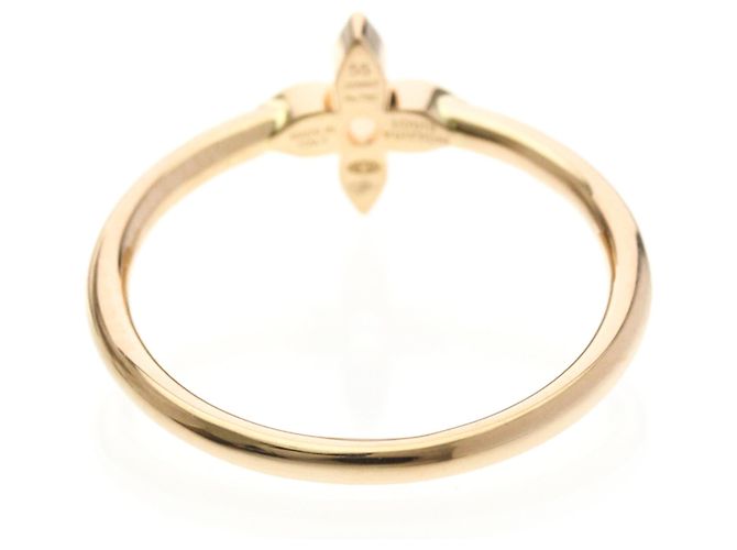 Anello Louis Vuitton Idylle Blossom Q0Q50A D'oro - vista 3