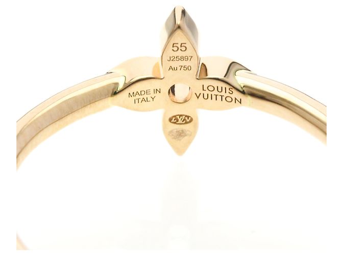 Anello Louis Vuitton Idylle Blossom Q0Q50A D'oro - vista 7