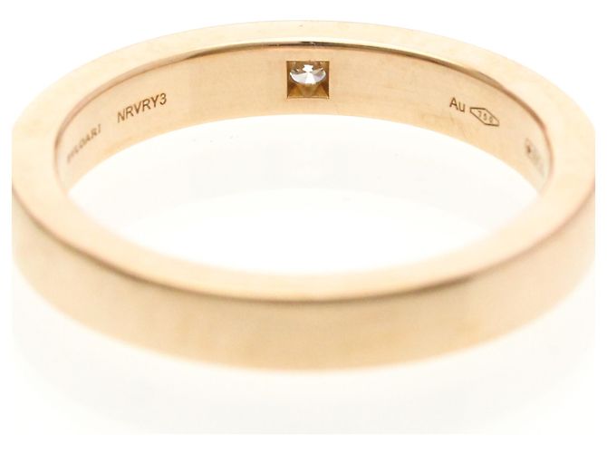 Bulgari Anello in oro rosa 1P con diamanti Marie Milling di Bvlgari D'oro - vista 7