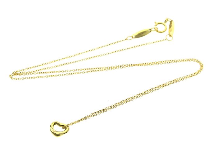 Tiffany & Co Collar Péndulo Corazón Abierto Tiffany Dorado - vista 14