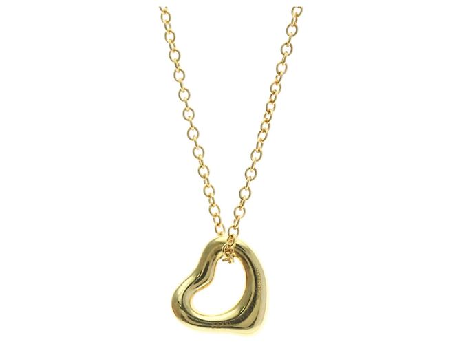 Tiffany & Co Collar Péndulo Corazón Abierto Tiffany Dorado - vista 2