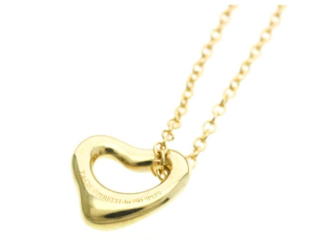 Tiffany & Co Collar Péndulo Corazón Abierto Tiffany Dorado - vista 7