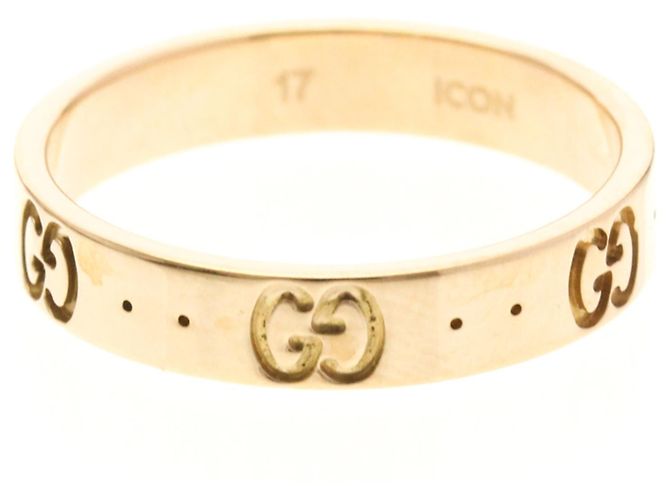 Anello di moda Gucci Icon in oro rosa (18K) D'oro - vista 3