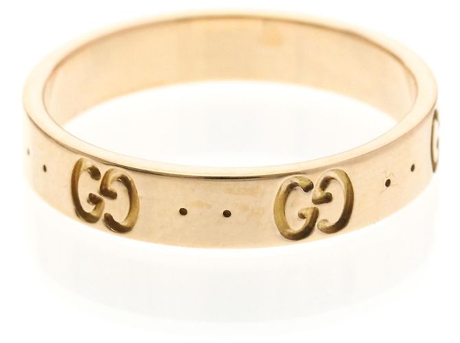 Anello di moda Gucci Icon in oro rosa (18K) D'oro - vista 4