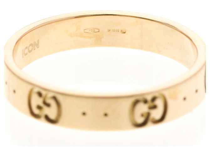 Anello di moda Gucci Icon in oro rosa (18K) D'oro - vista 6