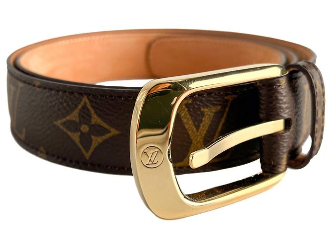 Louis Vuitton Ellipse Canvas Mittelgürtel Monogramm Braun - Ansicht 2