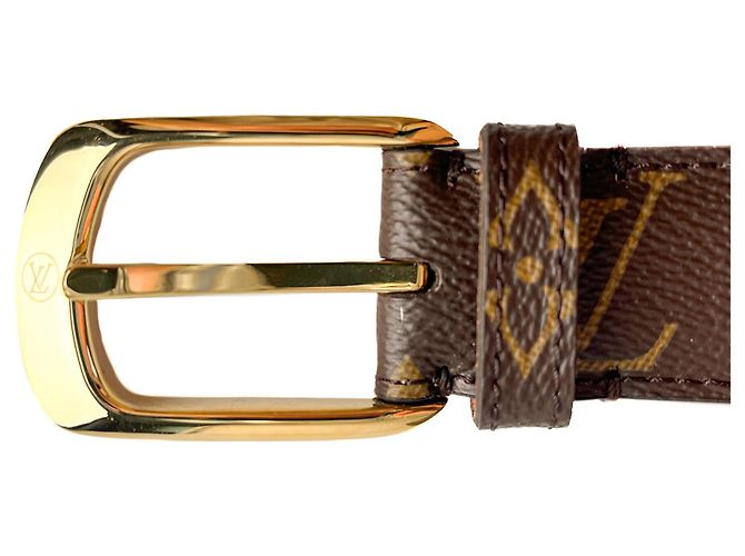 Louis Vuitton Ellipse Canvas Mittelgürtel Monogramm Braun - Ansicht 4