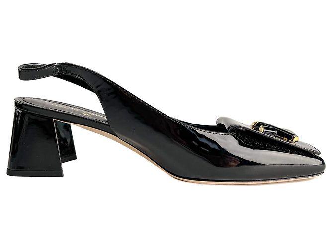 Louis Vuitton Lackleder-Pumps Shake 41 Schwarz - Ansicht 7