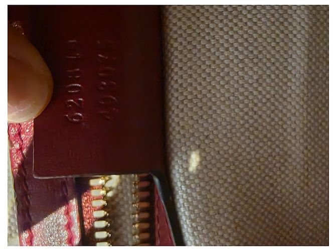 Gucci Leder Rucksack Rot - Ansicht 8