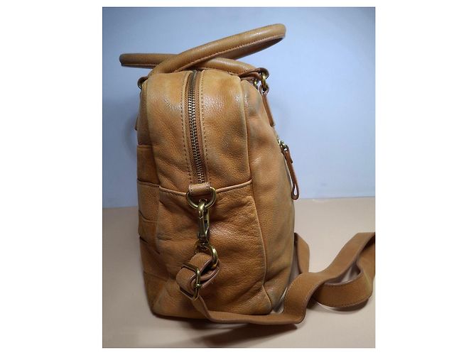 Nat & Nin Borsa in pelle marrone Cammello - vista 3