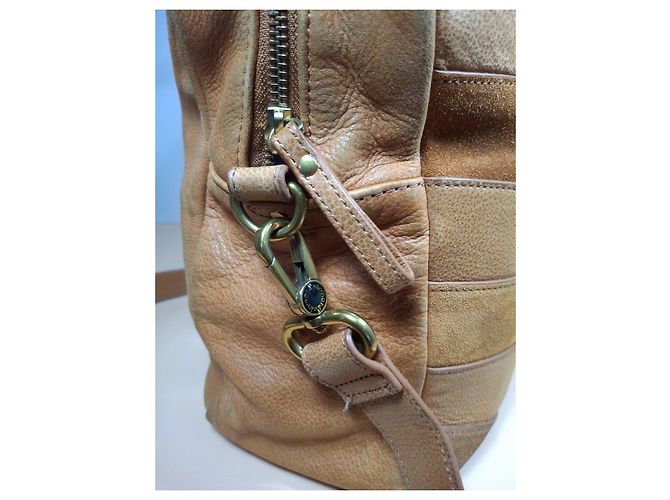 Nat & Nin Borsa in pelle marrone Cammello - vista 6