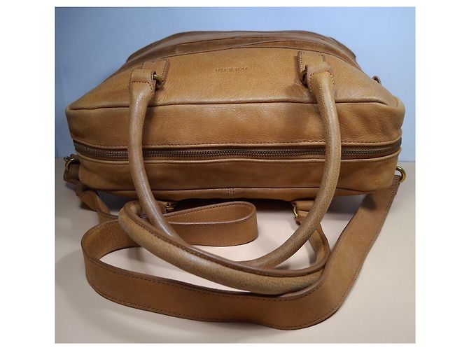 Nat & Nin Borsa in pelle marrone Cammello - vista 9