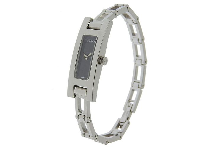 Gucci 3900L Edelstahl Uhr Silber - Ansicht 2