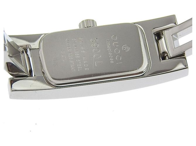 Gucci 3900L Edelstahl Uhr Silber - Ansicht 6